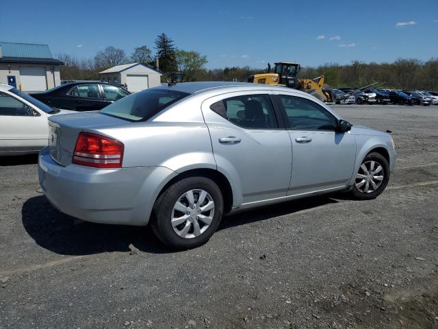 1B3CC4FB0AN189615 - 2010 DODGE AVENGER SXT SILVER photo 3