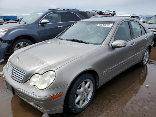 WDBRF84J34F504244 - 2004 MERCEDES-BENZ C 320 4MATIC SILVER photo 1