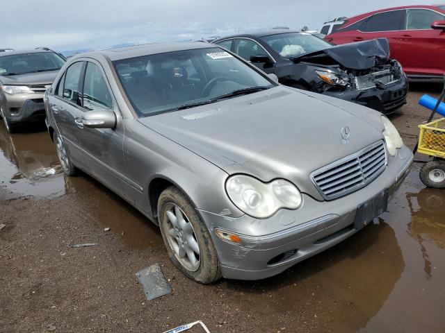 WDBRF84J34F504244 - 2004 MERCEDES-BENZ C 320 4MATIC SILVER photo 4