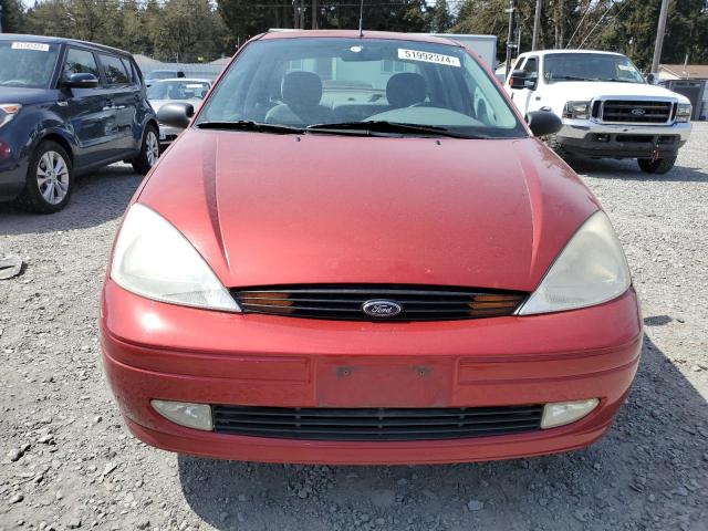 1FAFP34351W110381 - 2001 FORD FOCUS SE RED photo 5