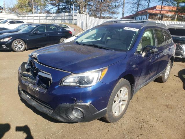 4S4BSAFCXH3301018 - 2017 SUBARU OUTBACK 2.5I PREMIUM BLUE photo 1