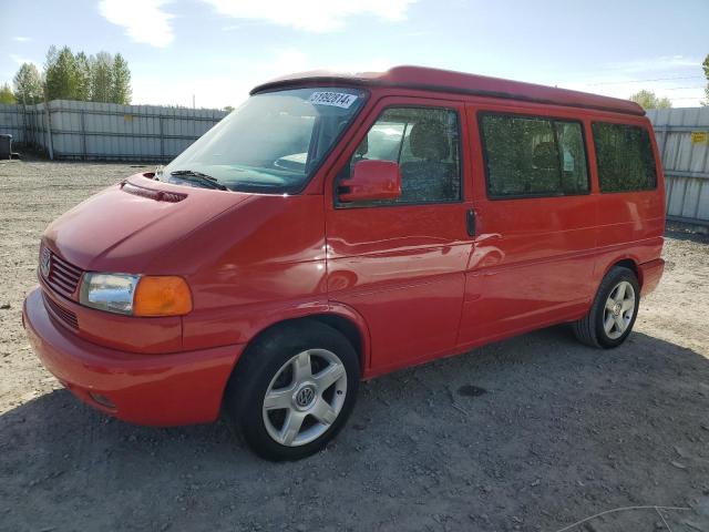 2002 VOLKSWAGEN EUROVAN MV, 