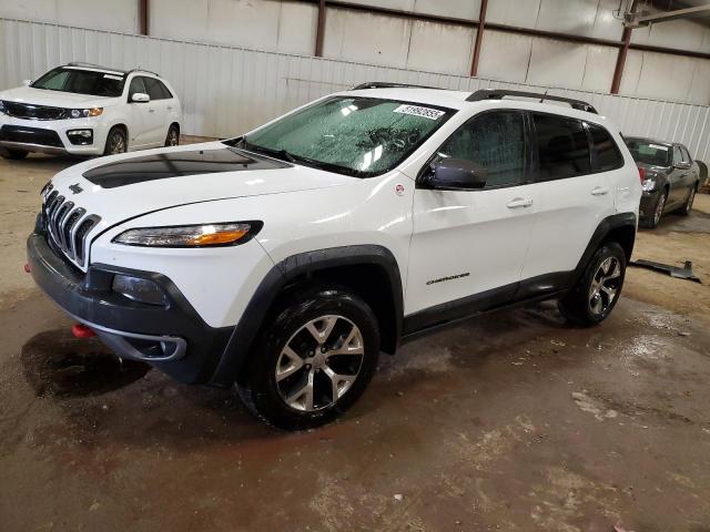 1C4PJMBS6FW572245 - 2015 JEEP CHEROKEE TRAILHAWK WHITE photo 1