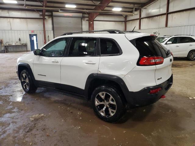 1C4PJMBS6FW572245 - 2015 JEEP CHEROKEE TRAILHAWK WHITE photo 2