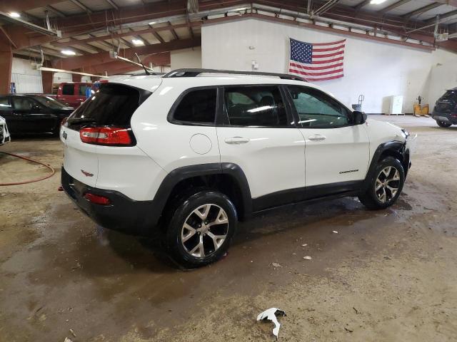 1C4PJMBS6FW572245 - 2015 JEEP CHEROKEE TRAILHAWK WHITE photo 3