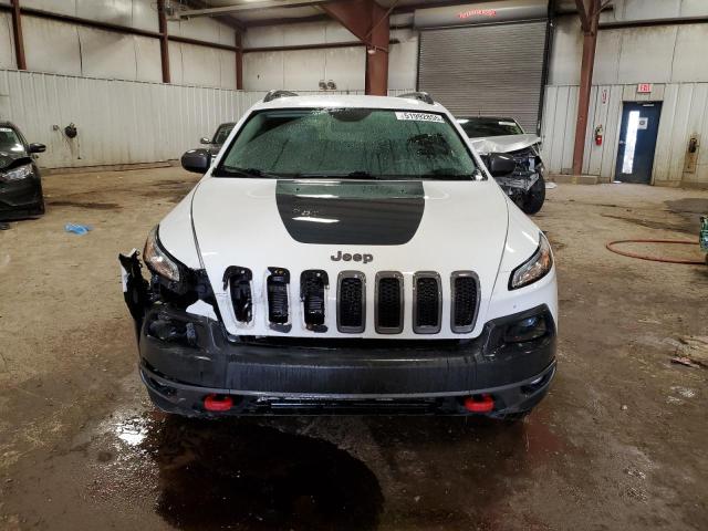 1C4PJMBS6FW572245 - 2015 JEEP CHEROKEE TRAILHAWK WHITE photo 5