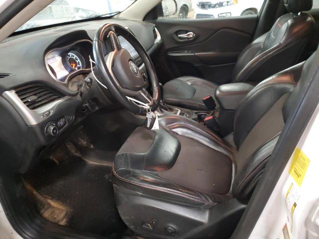 1C4PJMBS6FW572245 - 2015 JEEP CHEROKEE TRAILHAWK WHITE photo 7