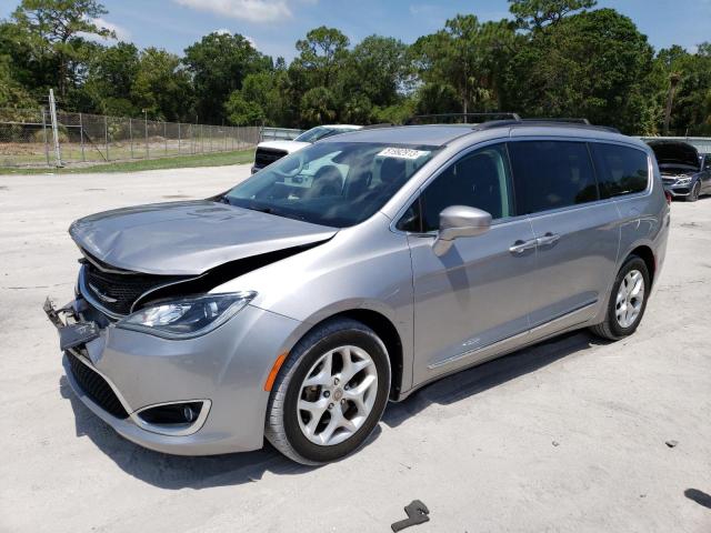 2C4RC1BG2HR803246 - 2017 CHRYSLER PACIFICA TOURING L SILVER photo 1