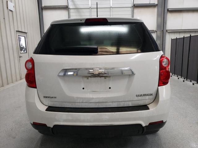 1GNALAEK0FZ137723 - 2015 CHEVROLET EQUINOX LS WHITE photo 6