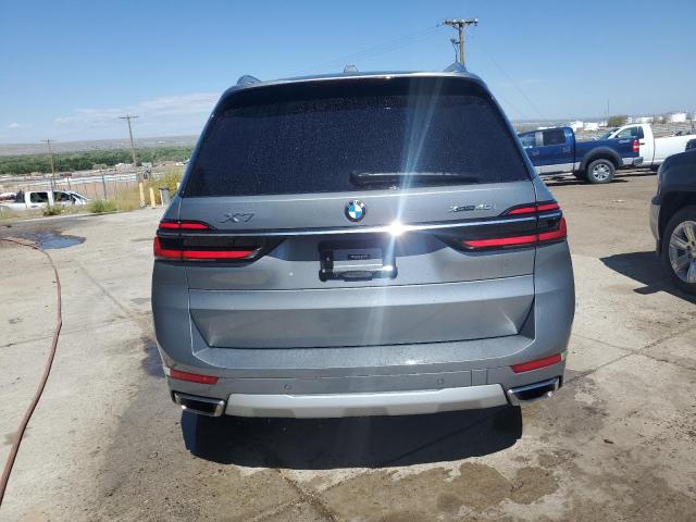 5UX23EM01R9T12553 - 2024 BMW X7 XDRIVE40I SILVER photo 6