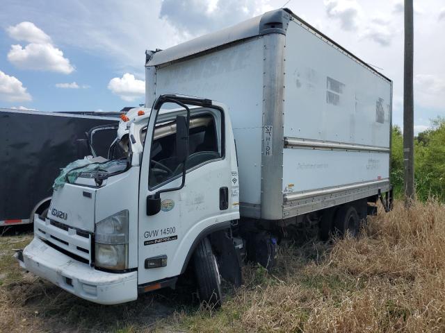 JALC4W165F7003756 - 2015 ISUZU NPR HD WHITE photo 1