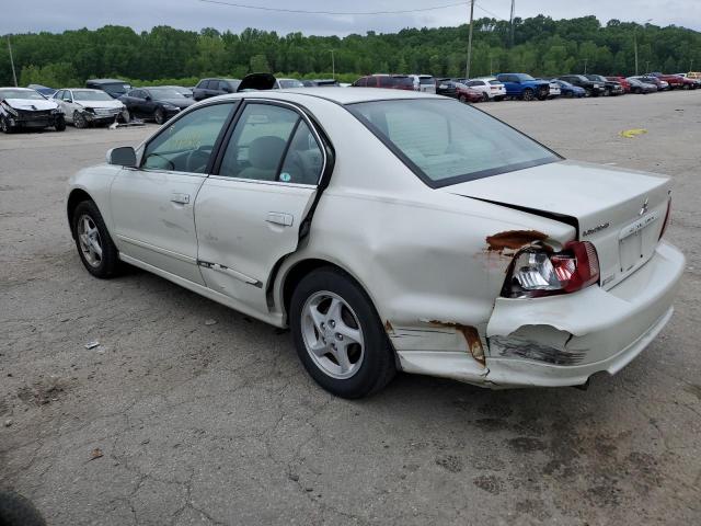 4A3AA46G32E129320 - 2002 MITSUBISHI GALANT ES WHITE photo 2