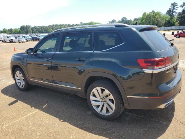 1V2ER2CA5MC528910 - 2021 VOLKSWAGEN ATLAS SEL 绿色 照片 2