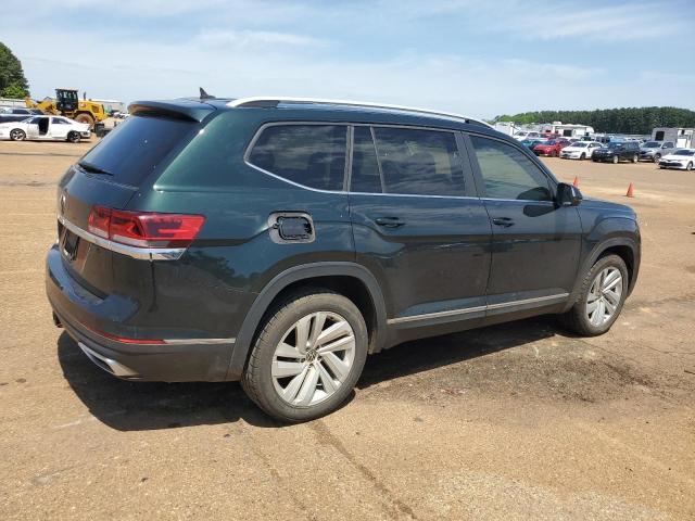 1V2ER2CA5MC528910 - 2021 VOLKSWAGEN ATLAS SEL 绿色 照片 3
