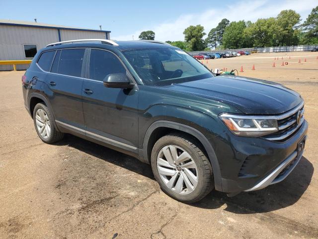 1V2ER2CA5MC528910 - 2021 VOLKSWAGEN ATLAS SEL 绿色 照片 4