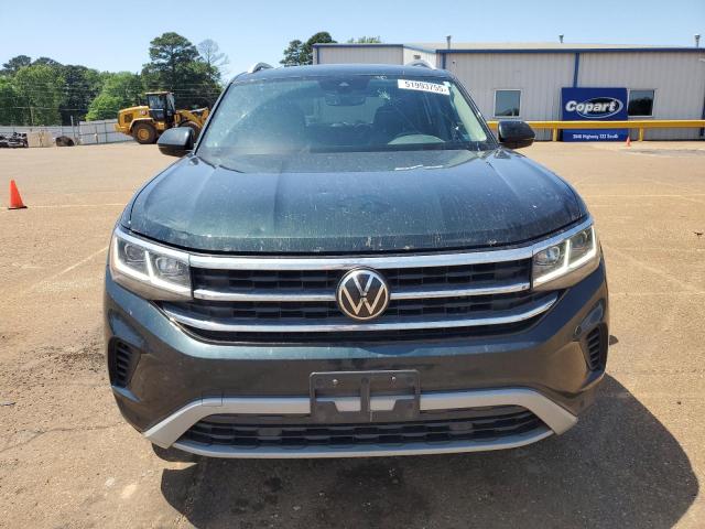 1V2ER2CA5MC528910 - 2021 VOLKSWAGEN ATLAS SEL 绿色 照片 5