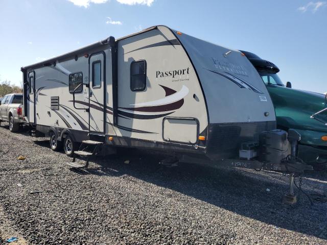 4YDT28127FT410398 - 2015 KEYSTONE PASSPORT TWO TONE photo 1