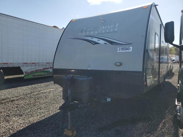 4YDT28127FT410398 - 2015 KEYSTONE PASSPORT TWO TONE photo 2