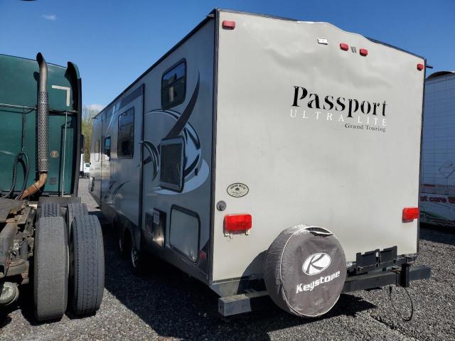 4YDT28127FT410398 - 2015 KEYSTONE PASSPORT TWO TONE photo 3