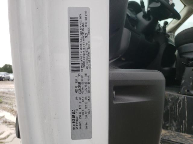 3C6TRVDG1JE148732 - 2018 RAM PROMASTER 2500 HIGH 白色 照片 12