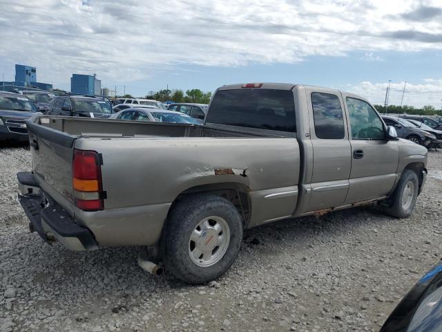 1GTEK19T21E129901 - 2001 GMC NEW SIERRA K1500 TAN photo 3