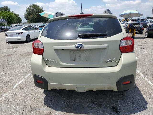 JF2GPAKC8E8302007 - 2014 SUBARU XV CROSSTR 2.0 LIMITED BEIGE photo 6