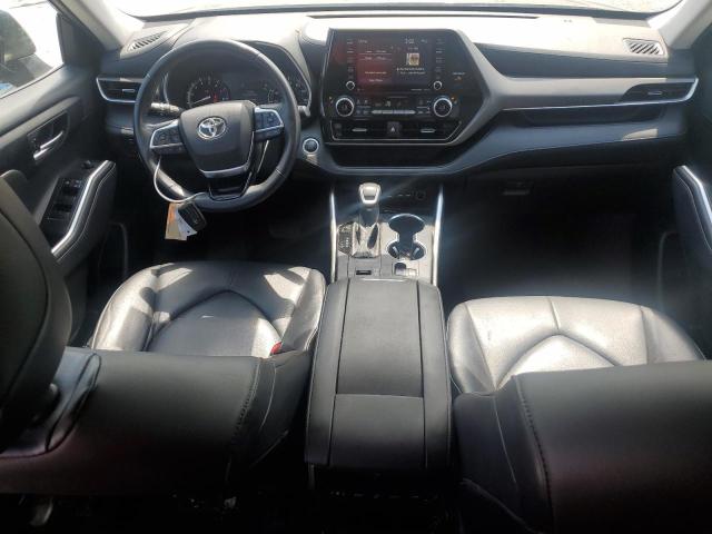 5TDGZRAH8MS056347 - 2021 TOYOTA HIGHLANDER XLE CHARCOAL photo 8