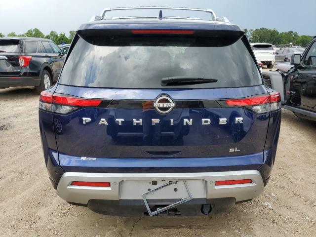 5N1DR3CB6NC221450 - 2022 NISSAN PATHFINDER SL BLUE photo 6