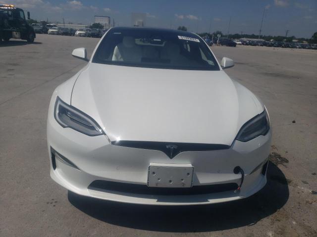 5YJSA1E59MF451290 - 2021 TESLA MODEL S თეთრი ფოტო 5