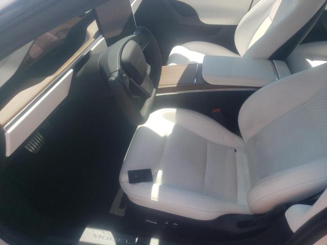 5YJSA1E59MF451290 - 2021 TESLA MODEL S თეთრი ფოტო 7