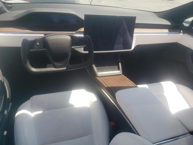 5YJSA1E59MF451290 - 2021 TESLA MODEL S თეთრი ფოტო 8