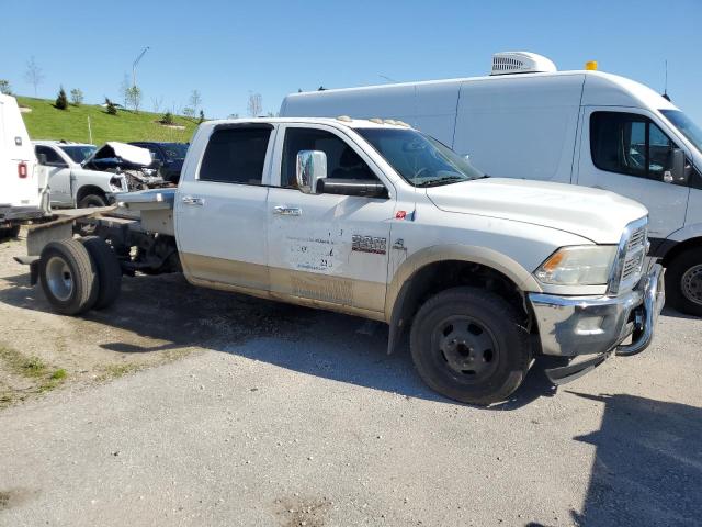 3D73Y4CL8BG539571 - 2011 DODGE RAM 3500 WHITE photo 4