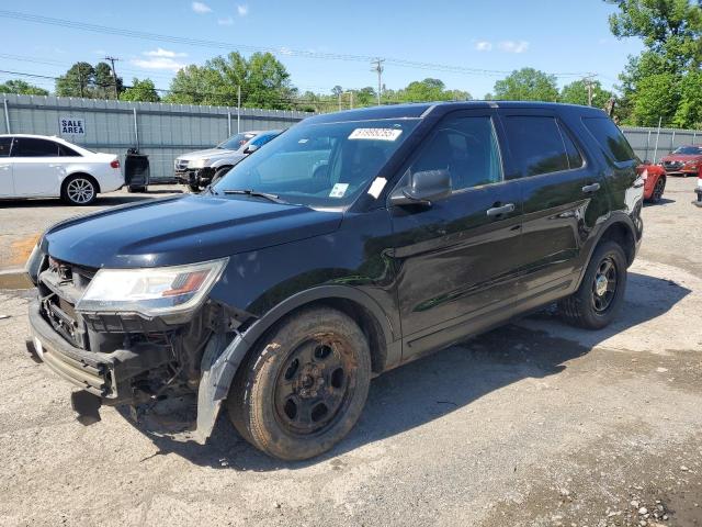 1FM5K8AR3HGC66509 - 2017 FORD EXPLORER POLICE INTERCEPTOR 黑色 照片 1