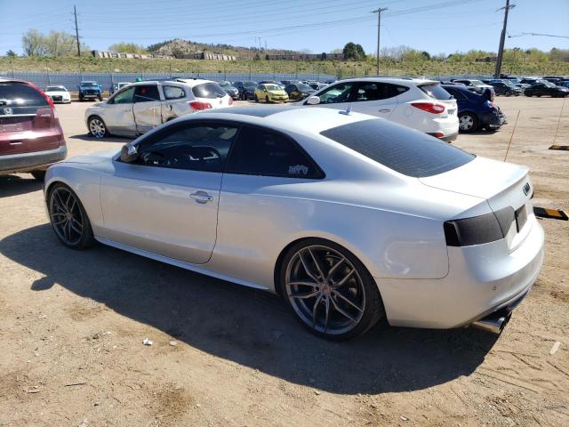 WAUGGAFRXDA008528 - 2013 AUDI S5 PREMIUM PLUS ვერცხლისფერი ფოტო 2