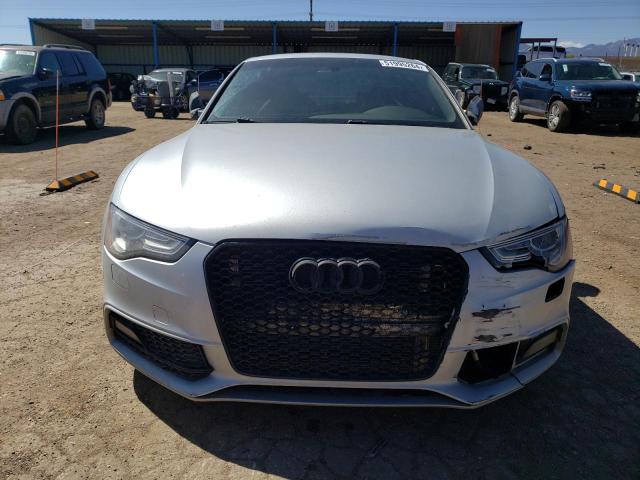 WAUGGAFRXDA008528 - 2013 AUDI S5 PREMIUM PLUS ვერცხლისფერი ფოტო 5
