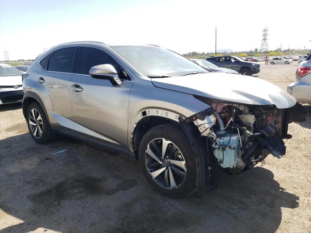 JTJGJRDZ6M2149898 - 2021 LEXUS NX 300H BASE SILVER photo 4