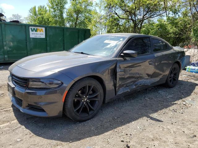 2C3CDXBG9HH642863 - 2017 DODGE CHARGER SE CHARCOAL photo 1