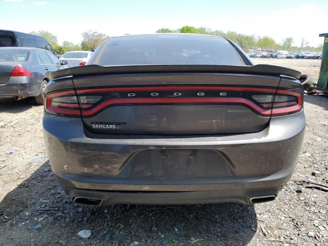 2C3CDXBG9HH642863 - 2017 DODGE CHARGER SE CHARCOAL photo 6