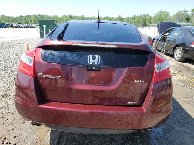 5J6TF2H50CL008197 - 2012 HONDA CROSSTOUR EXL ბურგუნდია ფოტო 6