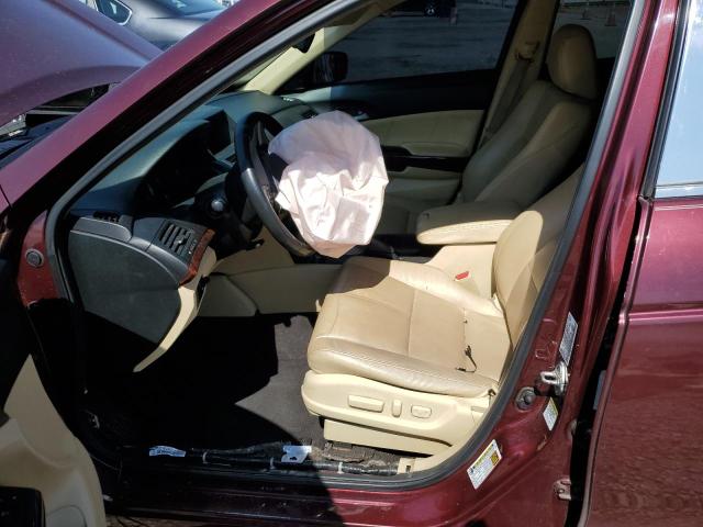 5J6TF2H50CL008197 - 2012 HONDA CROSSTOUR EXL ბურგუნდია ფოტო 7