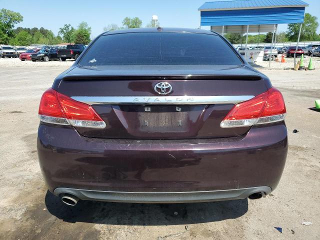 4T1BK3DB7BU397617 - 2011 TOYOTA AVALON BASE BURGUNDY photo 6