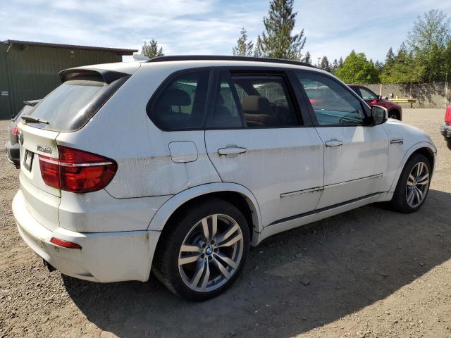 5YMGY0C54D0C11913 - 2013 BMW X5 M WHITE photo 3