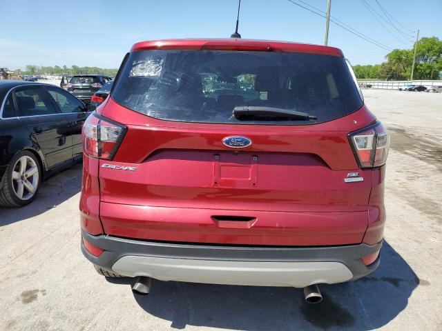 1FMCU0GDXHUC08915 - 2017 FORD ESCAPE SE BURGUNDY photo 6