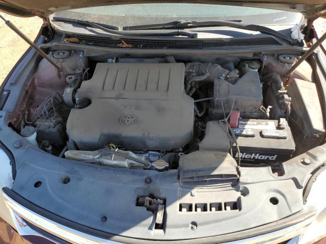 4T1BK1EB6EU131965 - 2014 TOYOTA AVALON BASE 勃艮第红 照片 11