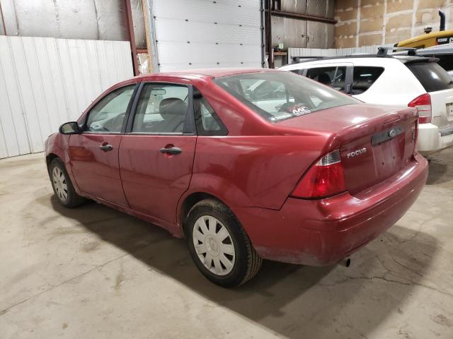 1FAFP34NX5W214551 - 2005 FORD FOCUS ZX4 RED photo 2