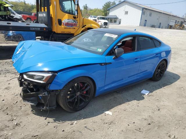 WAUC4CF56JA088759 - 2018 AUDI S5 PRESTIGE 蓝色 照片 1