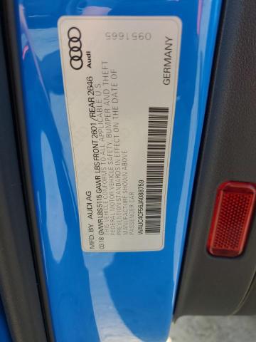 WAUC4CF56JA088759 - 2018 AUDI S5 PRESTIGE 蓝色 照片 13