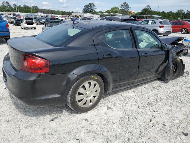 1B3BD4FB1BN566141 - 2011 DODGE AVENGER EXPRESS 黑色 照片 3