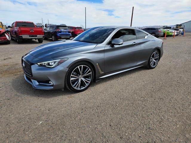 JN1EV7EK7HM362604 - 2017 INFINITI Q60 PREMIUM GRAY photo 2