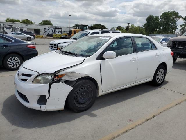 2T1BU4EE1BC630238 - 2011 TOYOTA COROLLA BASE WHITE photo 1